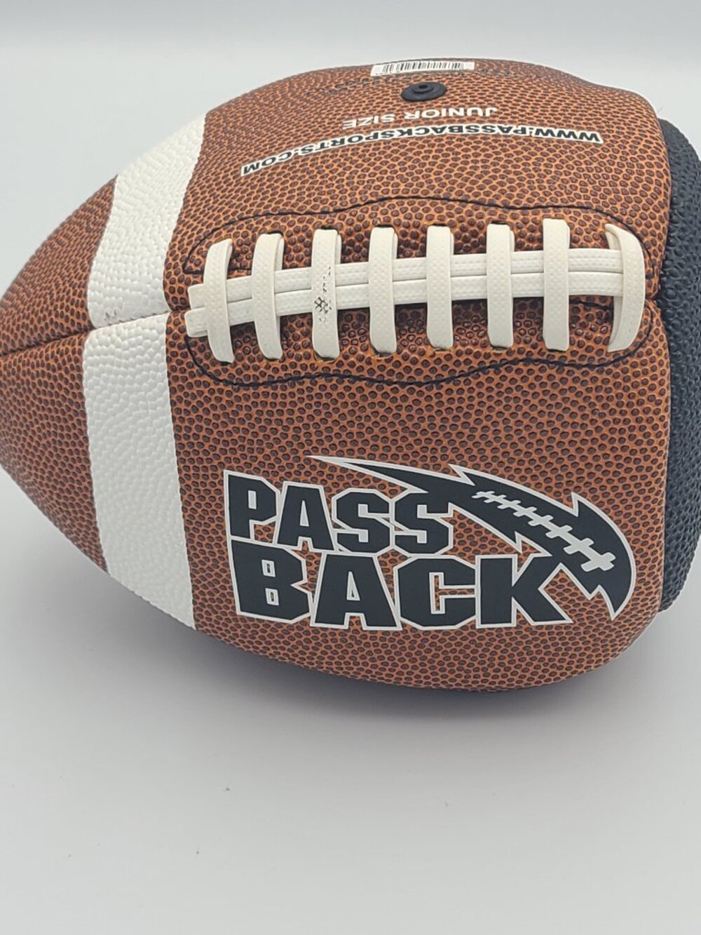 Passback Sports Junior Size Football Youth Bounce Back Solo Training Aid Brown